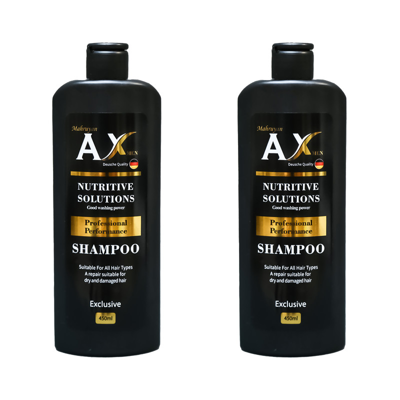 شامپو مو مه رویان عکس مدل COOL MENTHOL حجم 450 میلی لیتر مجموعه دو عددی