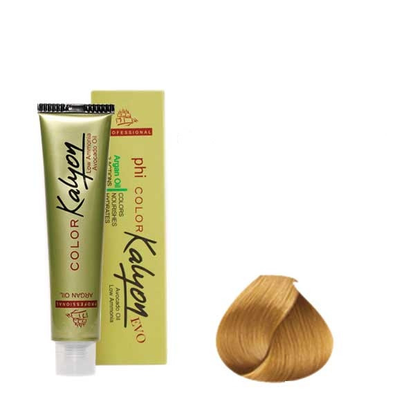 رنگ مو کالیون شماره Te7 8-730 حجم 125 میلی لیتر رنگ چای عسلی 