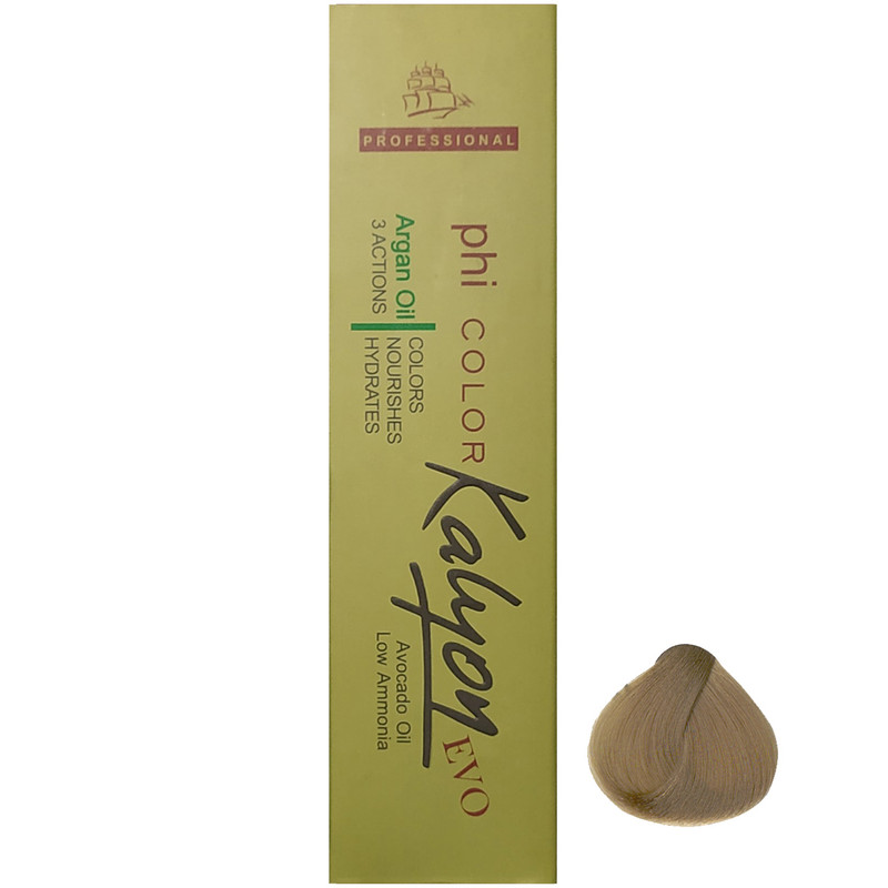 رنگ مو کالیون سری بژ شماره 8-8 حجم 125 میلی لیتر رنگ بلوند بژ روشن