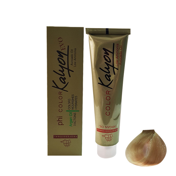 رنگ مو کالیون سری طبیعی شماره N10 حجم 125 میلی لیتر رنگ بلوند پلاتینه خیلی روشن