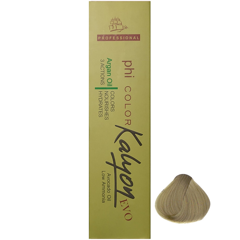 رنگ مو کالیون سری Matt شماره M8 حجم 125 میلی لیتر رنگ بلوند زیتونی خیلی روشن