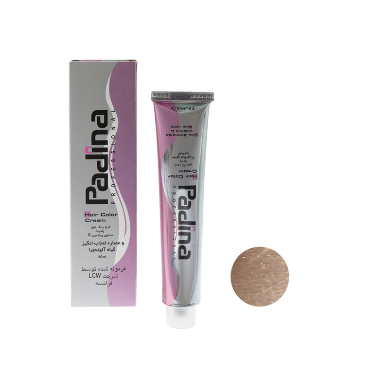 رنگ مو پادینا شماره T10-10.76 حجم 100 میلی لیتر رنگ پیازی