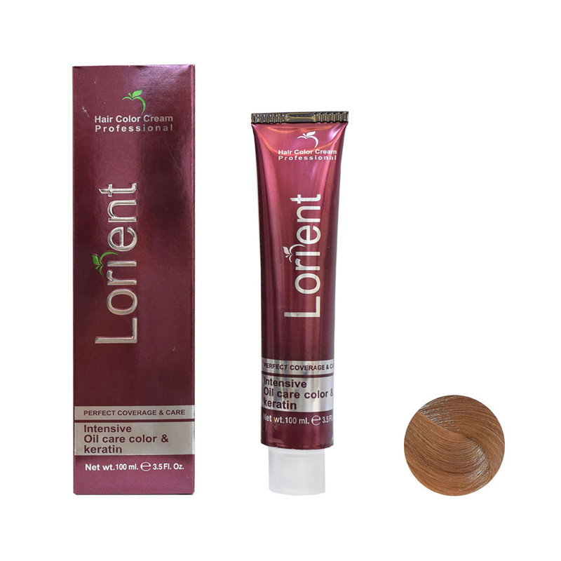 رنگ مو لورینت شماره W6 حجم 100 میلی لیتر رنگ بلوند شکلاتی متوسط 