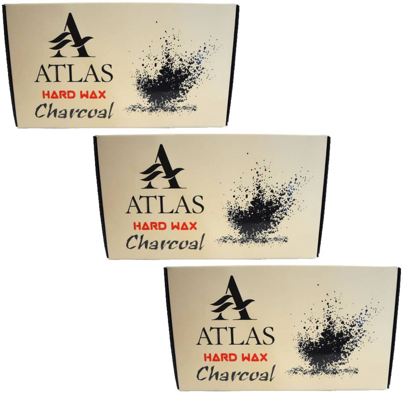 موم موبر اطلس مدل زغال وزن 500 گرم بسته 3 عددی