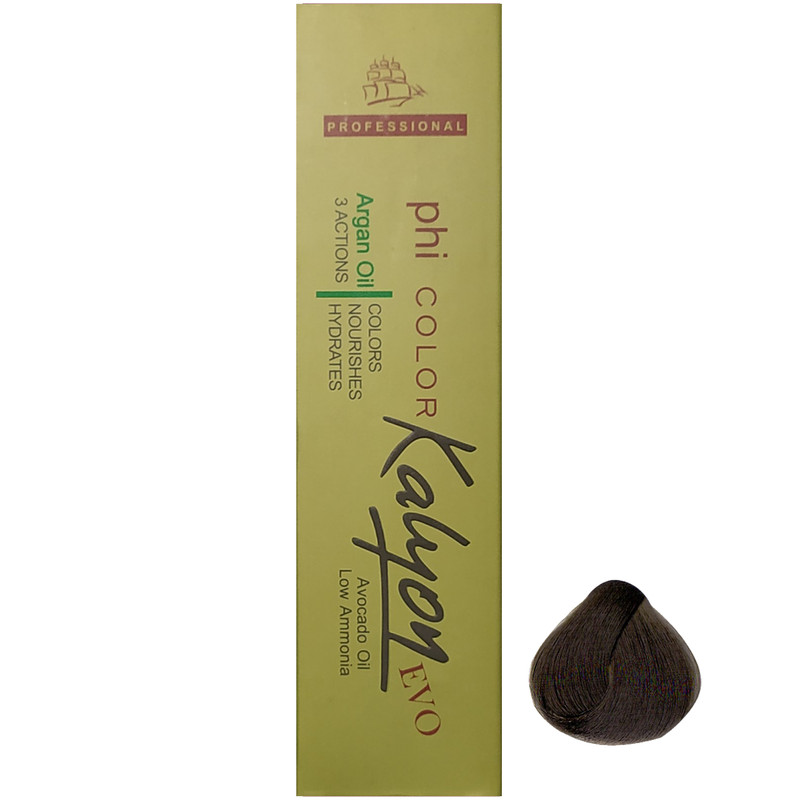 رنگ مو کالیون سری Matt شماره M3 حجم 125 میلی لیتر رنگ قهوه ای زیتونی متوسط