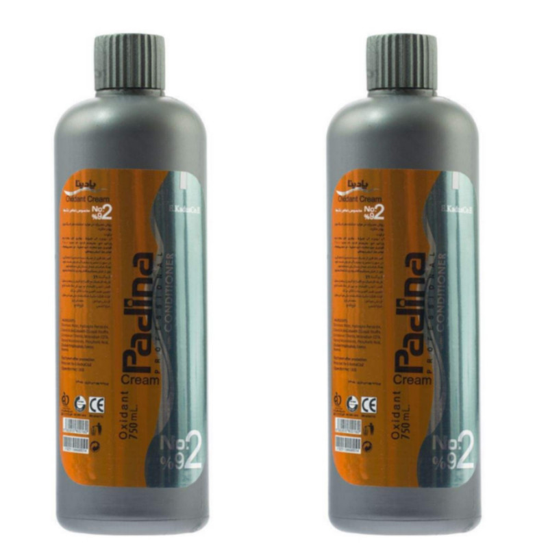 اکسیدان پادینا مدل O9-750 نه درصدی حجم 750 میلی لیتر مجموعه 2 عددی