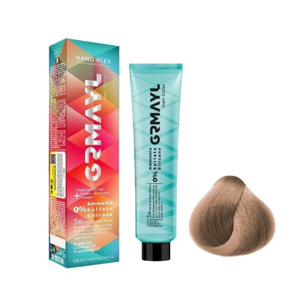 رنگ مو گرمایل شماره HVN7 حجم 120 میلی لیتر رنگ هاوانا