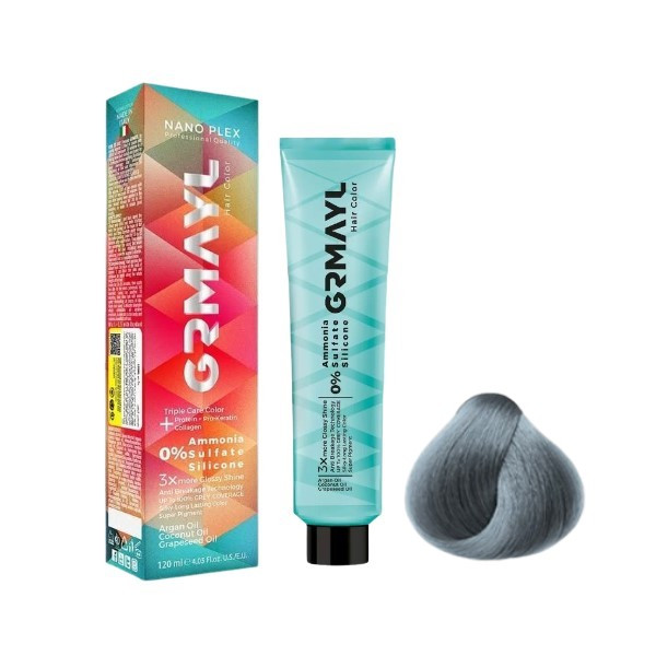 رنگ مو گرمایل شماره LTT4 حجم 120 میلی لیتر رنگ یخی سوئدی