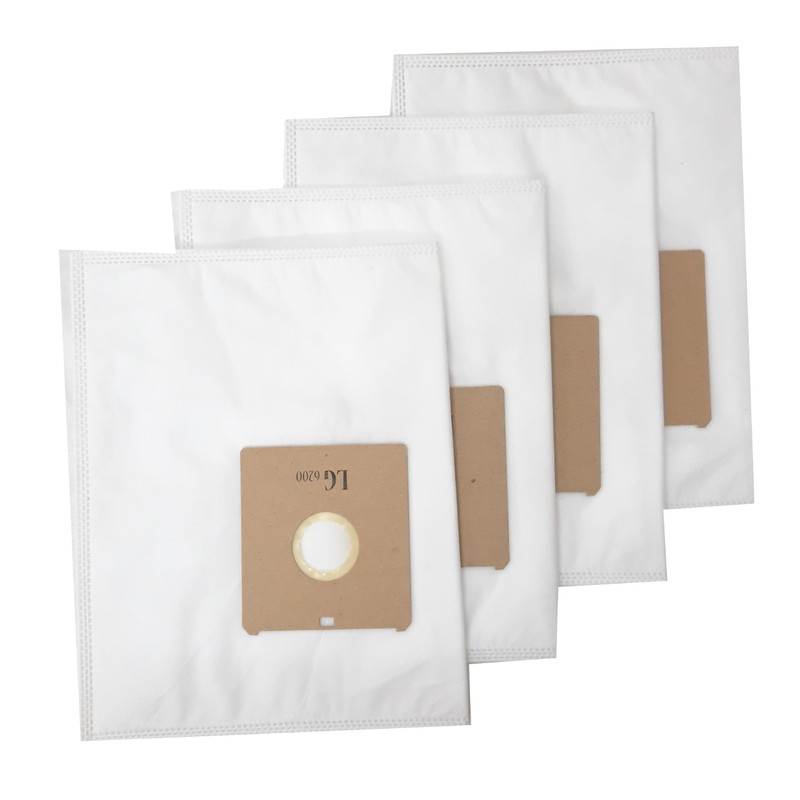 کیسه جاروبرقی مدل Microb300 بسته 4 عددی مناسب برای جاروبرقی ال جی 7000