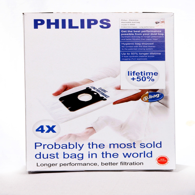 پاکت جاروبرقی کد B5 بسته 5 عددی مناسب برای جاروبرقی فیلیپس