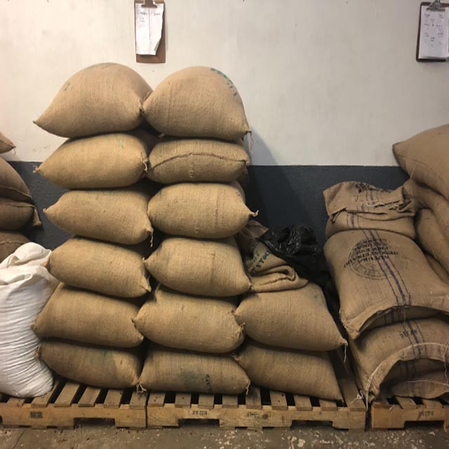 کیسه گونی نخی مدل قهوه برزیلی بسته 6 عددی