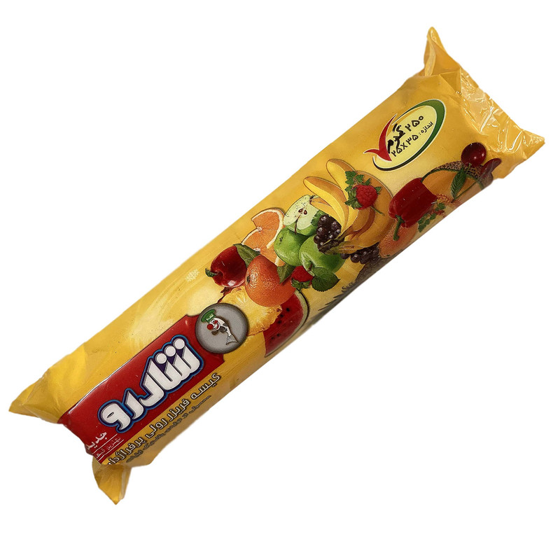 کیسه فریزر شادرو مدل رولی ضخیم 25.35 بسته 250 عددی