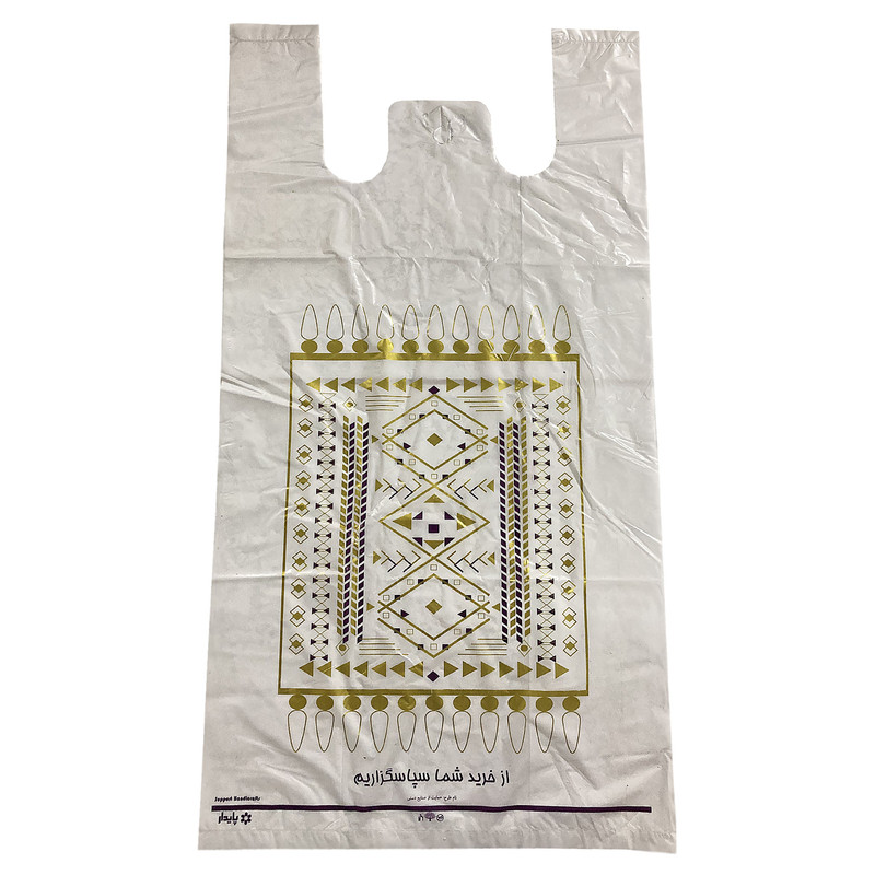 نایلون بسته بندی مدل دسته دار 65.55 بسته 30 عددی