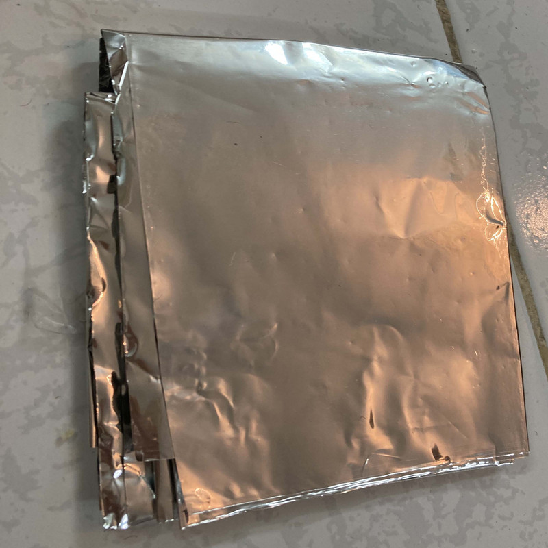 فویل آلومینیم مدل ضخیم SQ.50MIC طول 2 متر