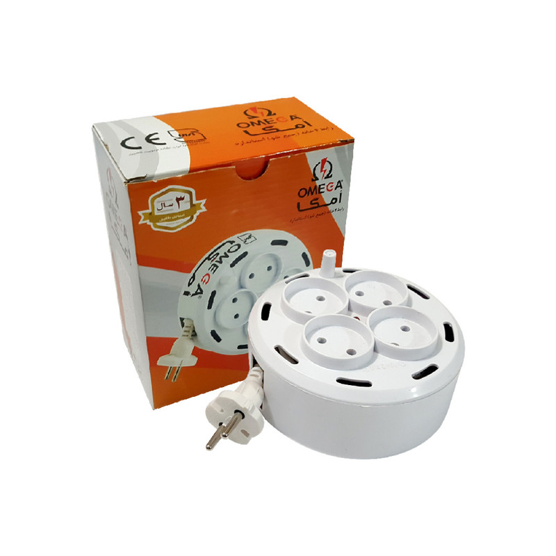 چند راهی برق امگا مدل L301 جمع شو