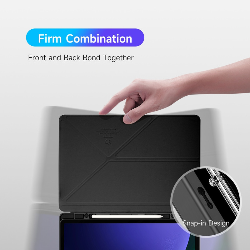 کیف کلاسوری بادیگارد مدل Magi مناسب برای تبلت سامسونگ Galaxy Tab S9 FE Plus / S9 Plus