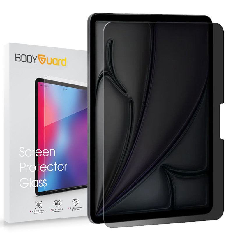 محافظ صفحه نمایش حریم شخصی بادیگارد مدل Privacy Tab مناسب برای تبلت اپل iPad Air 13" M2 2024 / iPad Air 13" M3 2025 