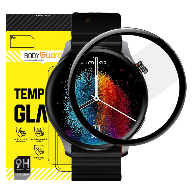 	 محافظ صفحه نمایش بادیگارد مدل PMMA مناسب برای ساعت هوشمند شیائومی imilab W13