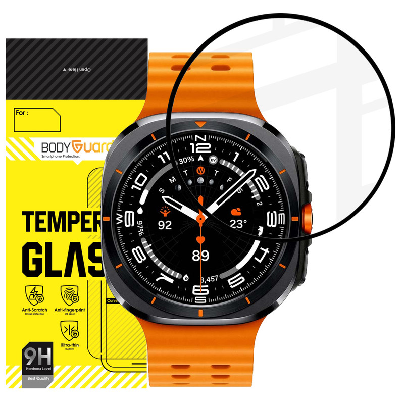محافظ صفحه نمایش بادیگارد مدل PMMA مناسب برای ساعت هوشمند سامسونگGalaxy  Watch Ultra
