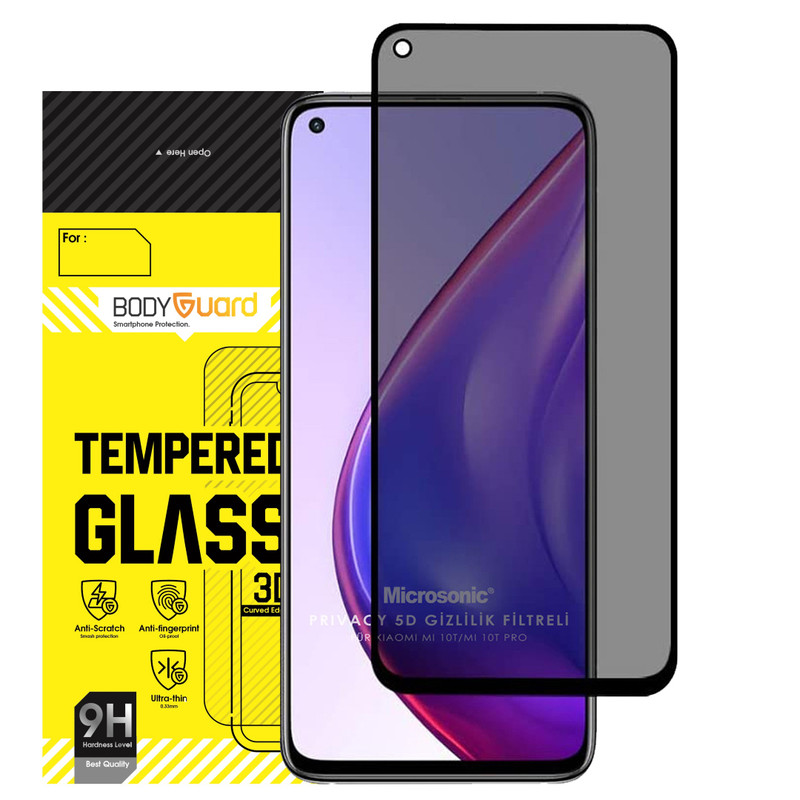 محافظ صفحه نمایش حریم شخصی بادیگارد مدل PX 2 مناسب برای گوشی موبایل شیائومی Mi 10T