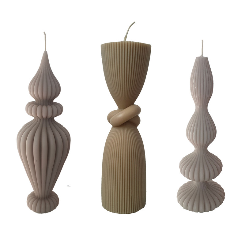 شمع دست ساز مدل GT3 مجموعه 3 عددی