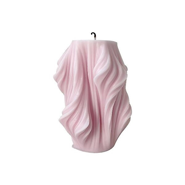 شمع دست ساز مدل استوانه اسپیرال