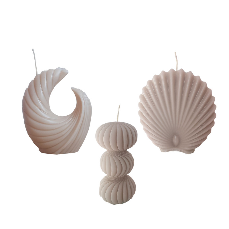 شمع دست ساز مدل DS3 مجموعه 3 عددی