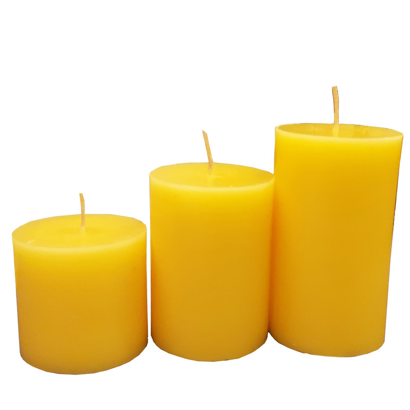 شمع مدل استوانه ای c-۴۲ مجموعه سه عددی 