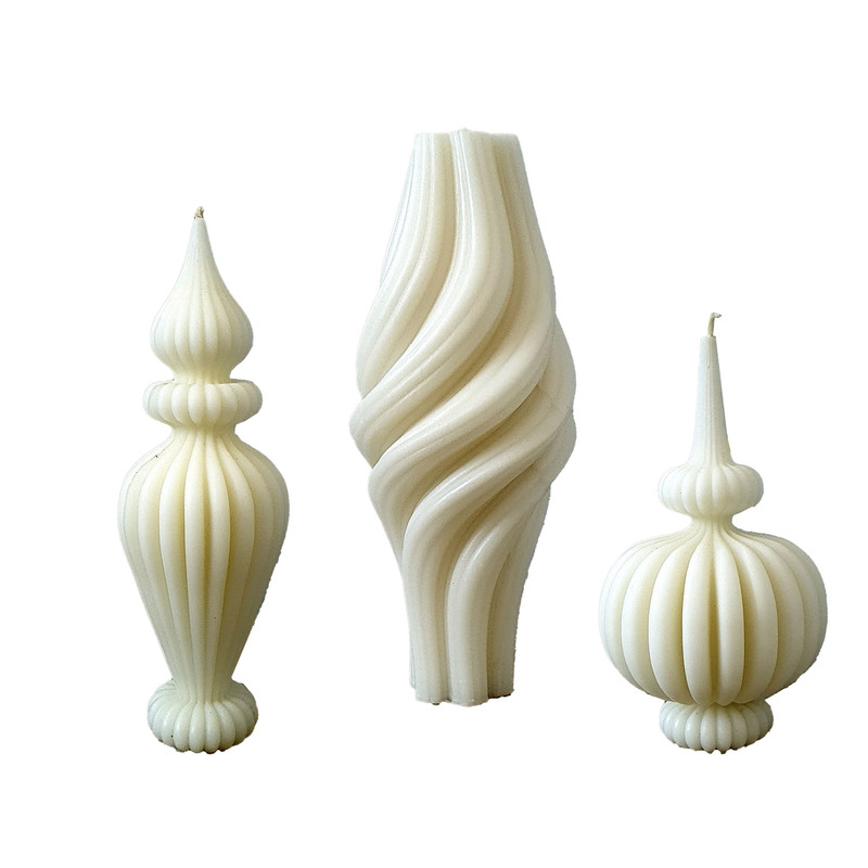 شمع دست ساز مدل B3T مجموعه 3 عددی