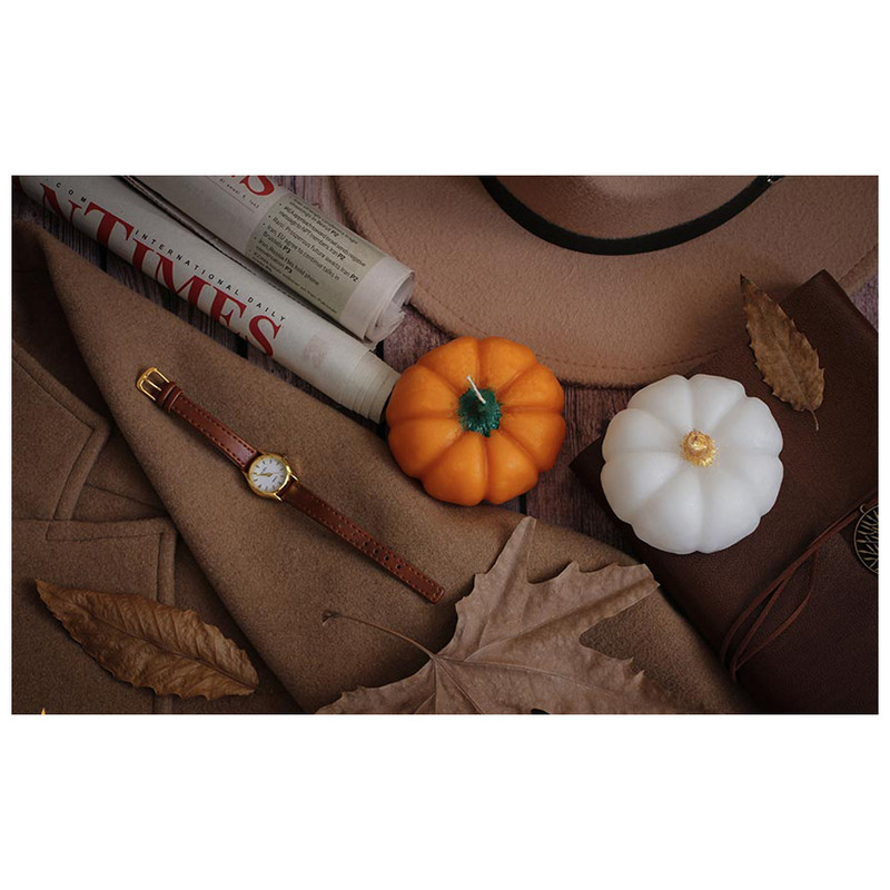 شمع مدل کدو یلدایی