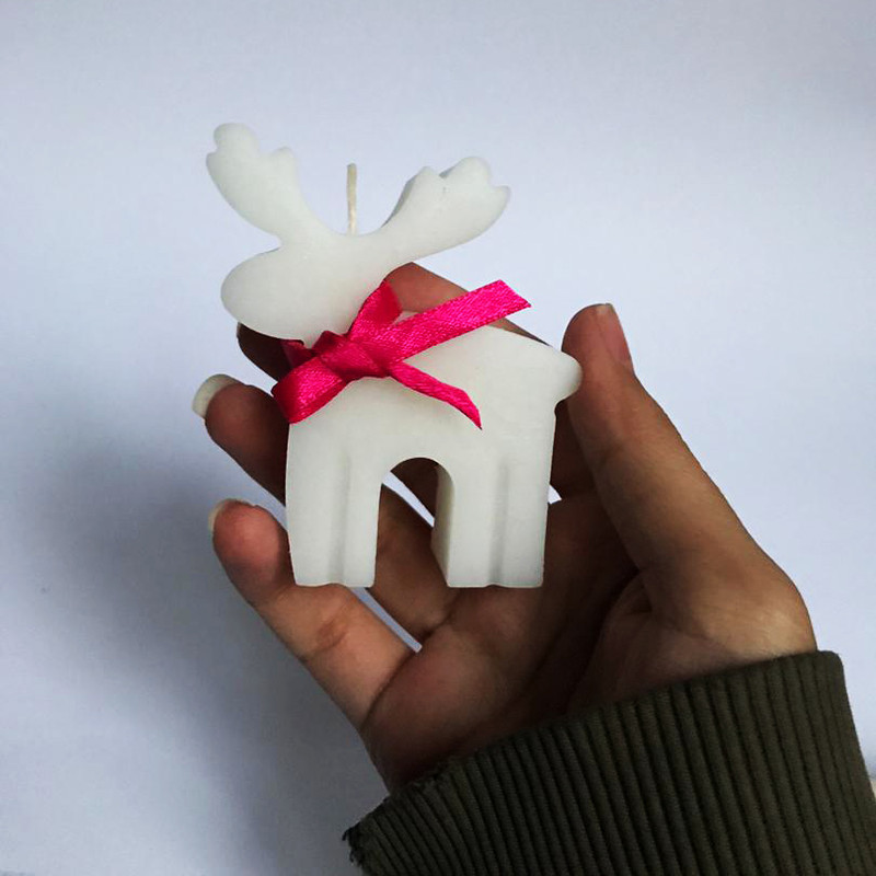 شمع مدل گوزن کریسمس