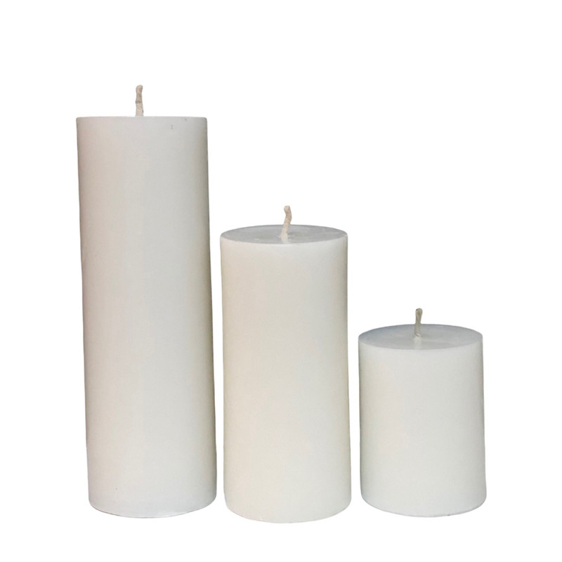 شمع مدل استوانه کد 213 مجموعه 3 عددی