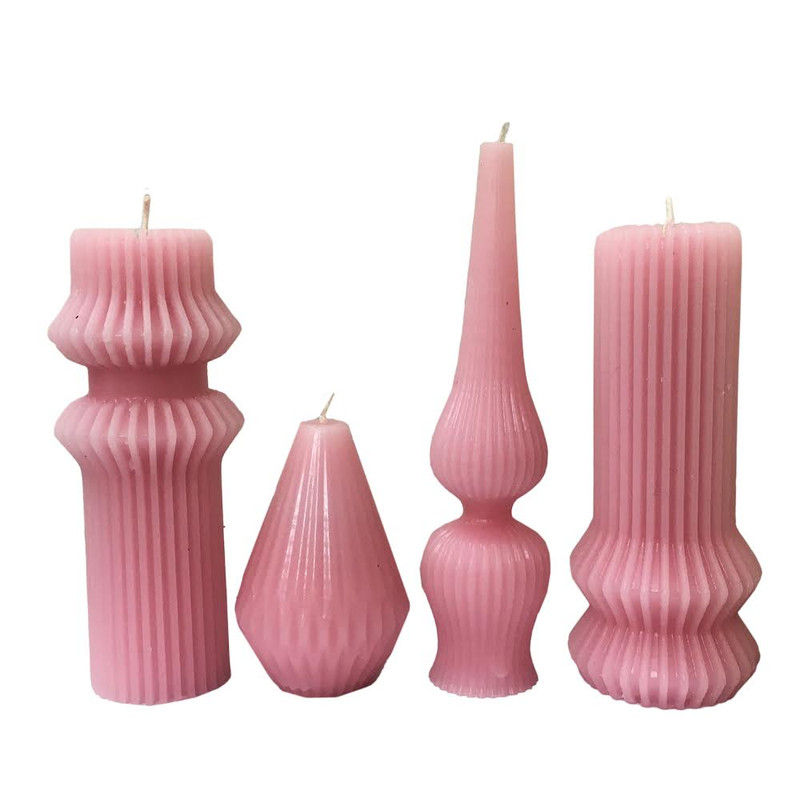 شمع مدل p21 مجموعه 4 عددی