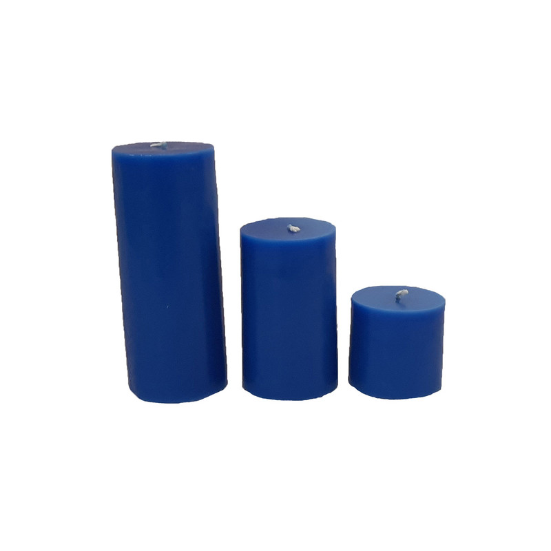 شمع طرح استوانه کد A33 مجموعه 3 عددی