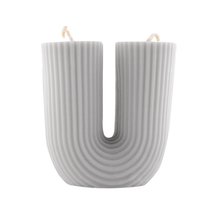 شمع دست ساز مدل یو