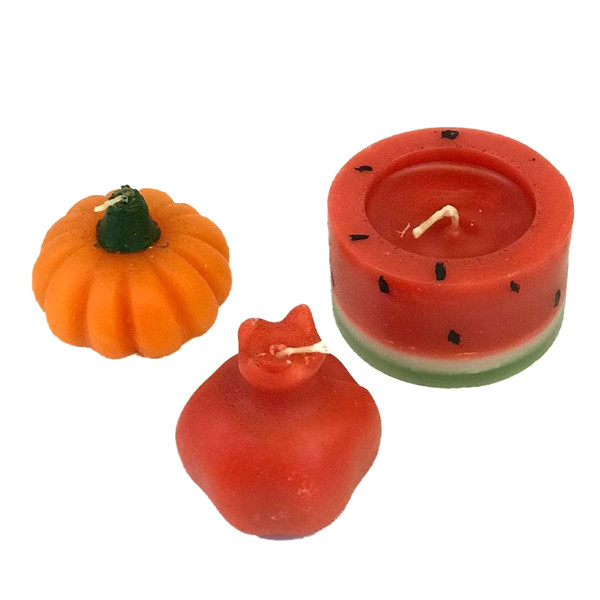 شمع دست ساز مدل یلدا 87654 بسته 3 عددی