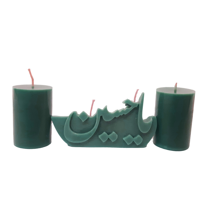 شمع دست ساز مدل box-69 مجموع 3 عددی