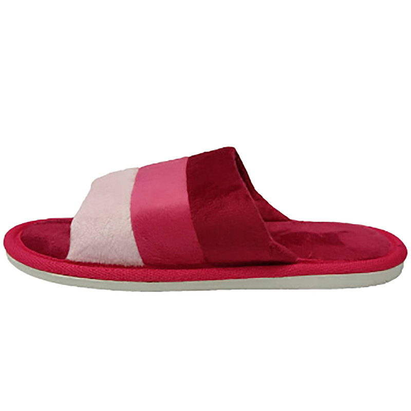 دمپایی حوله ای زنانه نیکتا مدل Si-f100-Rd