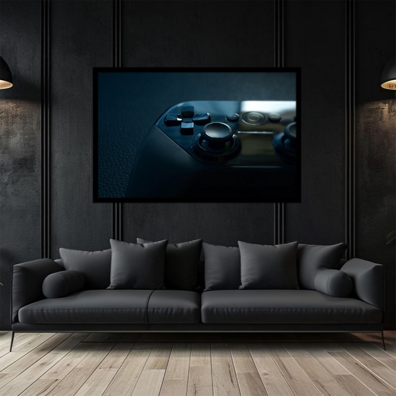 تابلو بکلیت طرح گیمینگ و گیم نت دسته بازی مدل B-bu5192