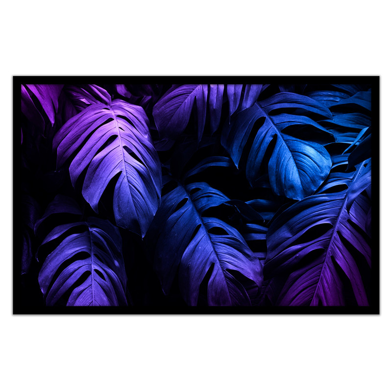 تابلو نوری بکلیت طرح برگ دکوراتیو و مدرن مدل B-bu2241