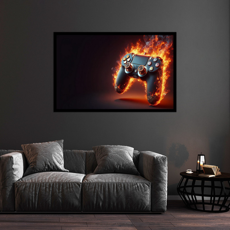 تابلو بکلیت طرح گیمینگ و دسته بازی مدل B-bu2002