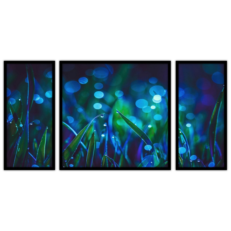 تابلو بکلیت طرح مدرن و تصویر هنری مدل B-bu3612 مجموعه 3 عددی