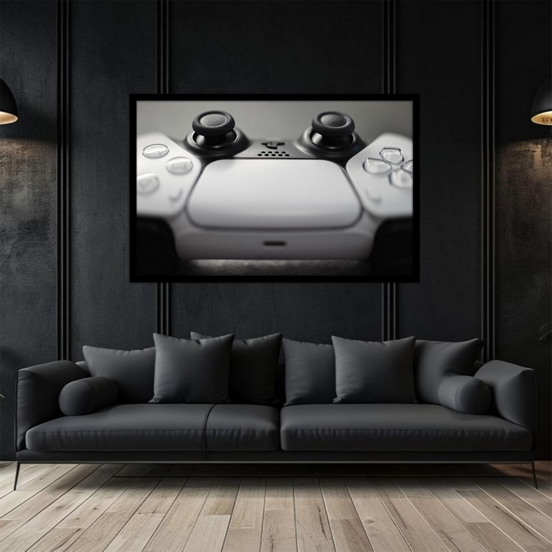 تابلو بکلیت طرح گیمینگ و گیم نت دسته بازی مدل B-bu5176