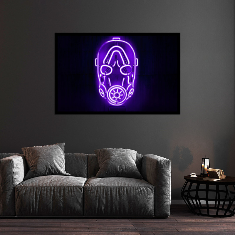 تابلو بکلیت طرح دکوراتیو گیمینگ مدل  B-bu2209