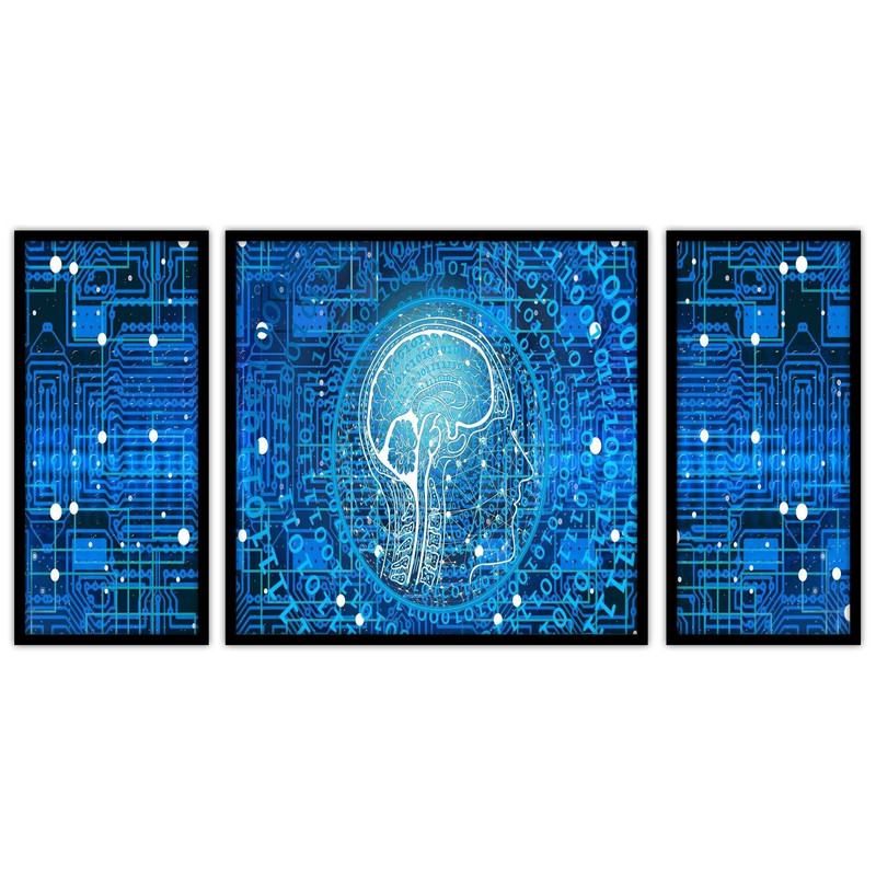 تابلو بکلیت طرح فناوری و کامپیوتر مدل B-bu3134 مجموعه 3 عددی