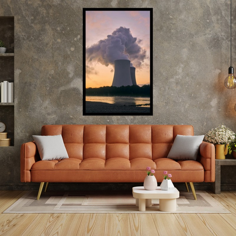 تابلو بکلیت طرح انرژی هسته ای و نیروگاه برق مدل B-bu5279