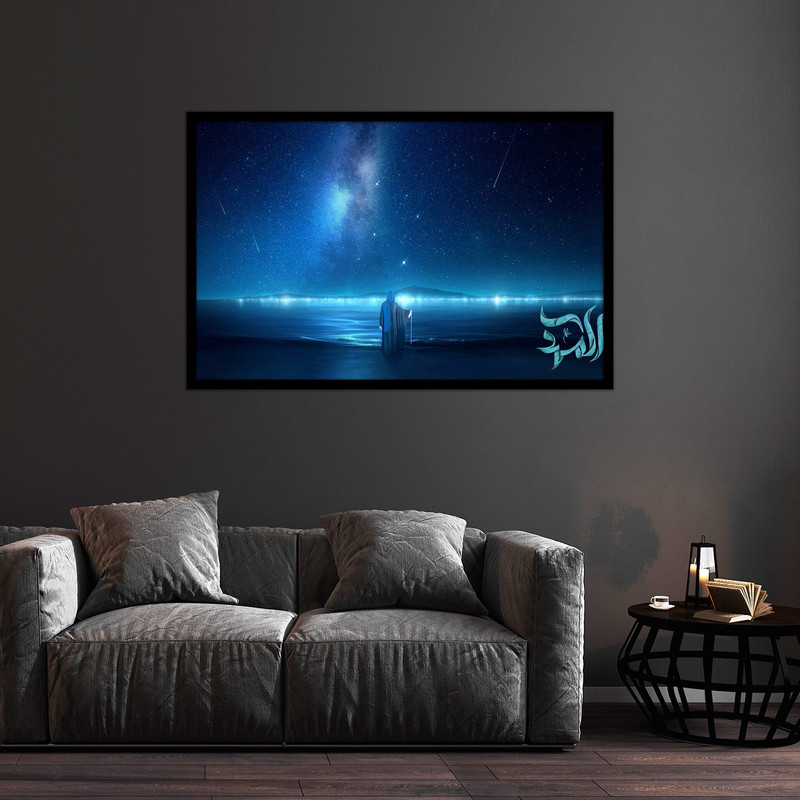 تابلو بکلیت طرح تصویر مذهبی امام زمان (عج) مدل B-bu2492