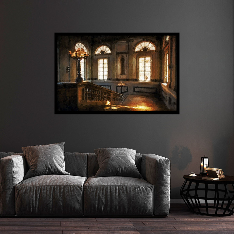 تابلو بکلیت طرح نقاشی مدرن مدل B-bu1330