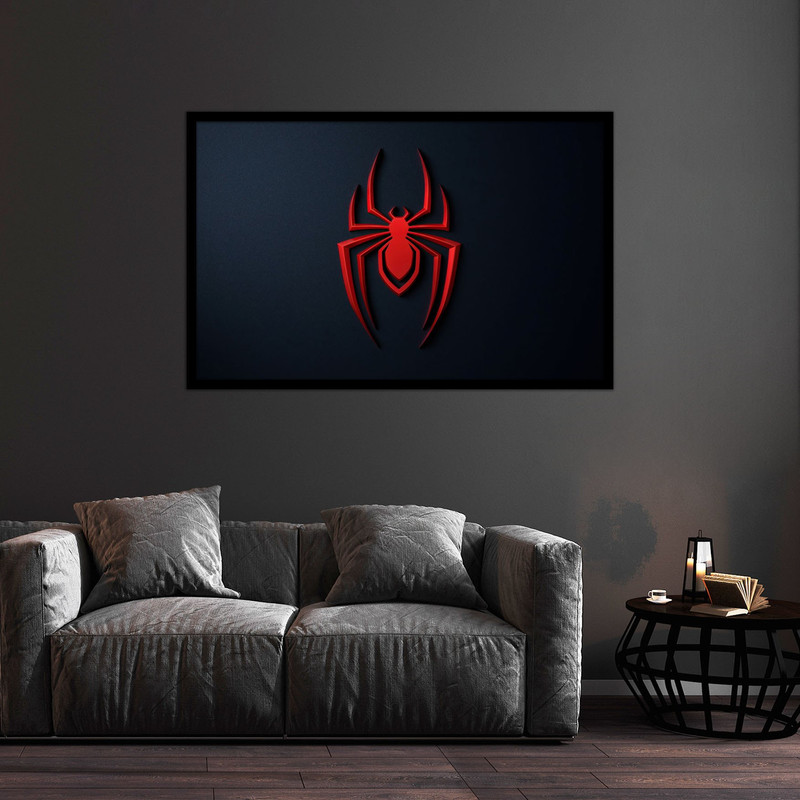 تابلو بکلیت طرح مرد عنکبوتی مدل B-bu1408