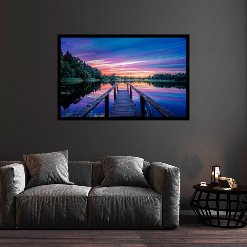 تابلو بکلیت طرح عکس هنری منظره طبیعت مدل B-bu1432